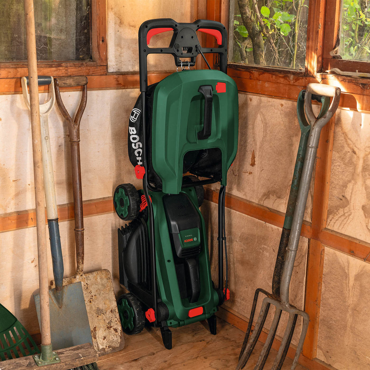 Bosch Lawnmower Cordless 18V Li-Ion 06008B9N01 34cm Grass Cutter Body Only - Image 3