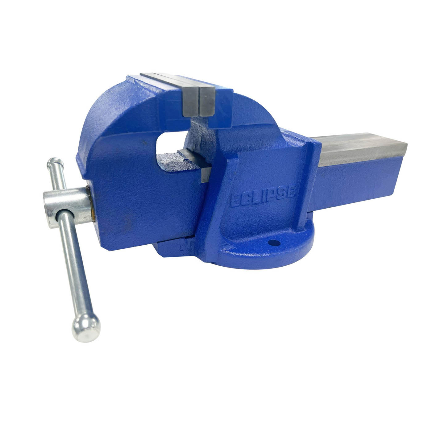 Work Bench Vice Engineer Jaw Swivel Base Pre Drilled Clamp Metalworking Tool - Image 1