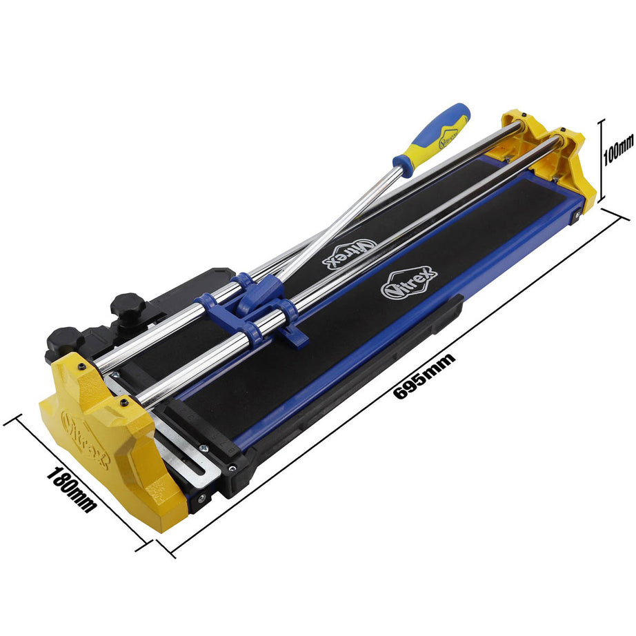 Vitrex Tile Cutter Manual 51cm Tungsten Carbide Steel Precise Ceramic Porcelain - Image 1