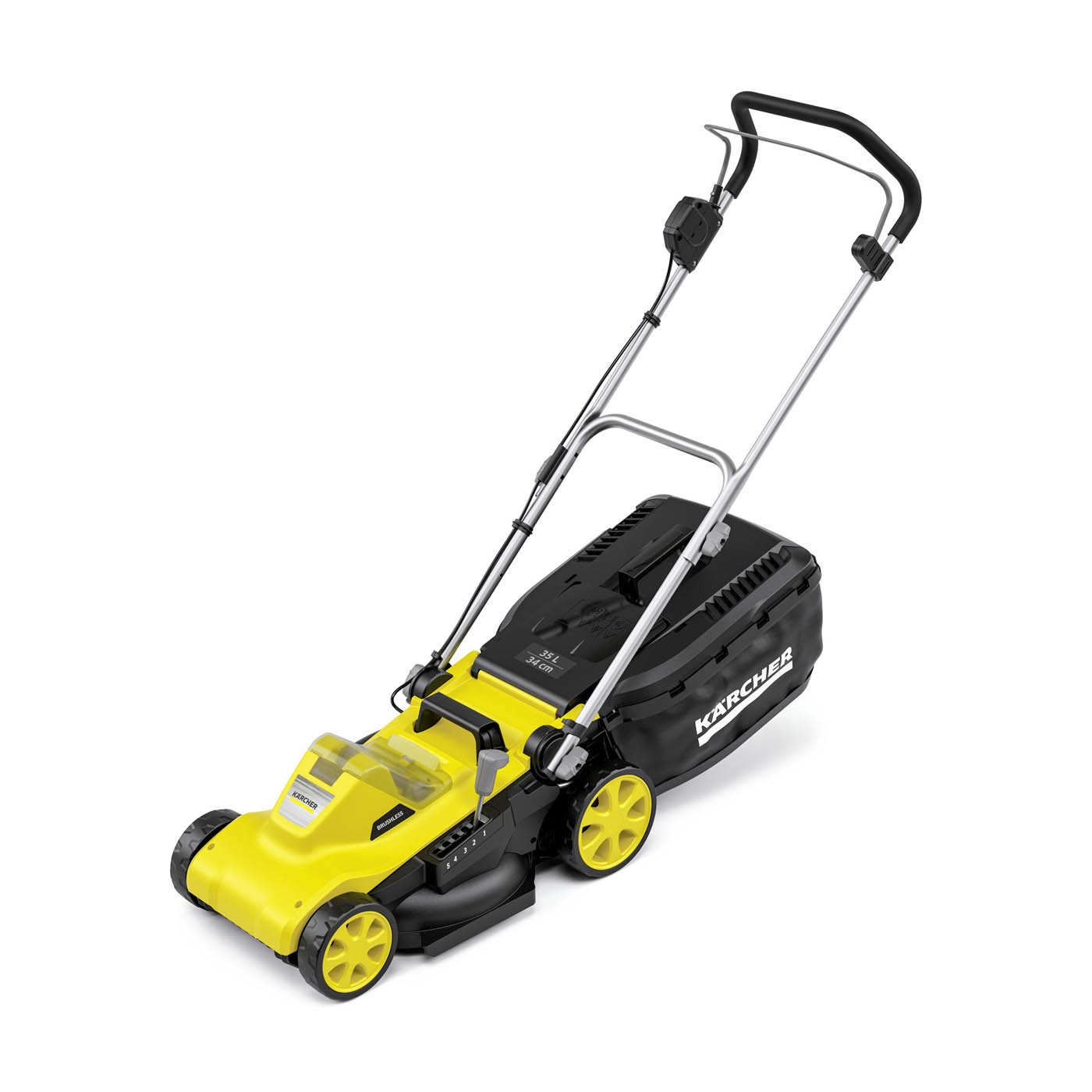Karcher Lawnmower LMO 3-18 Cordless 18V 5Ah Li-Ion 34cm Garden Grass Cutter - Image 3
