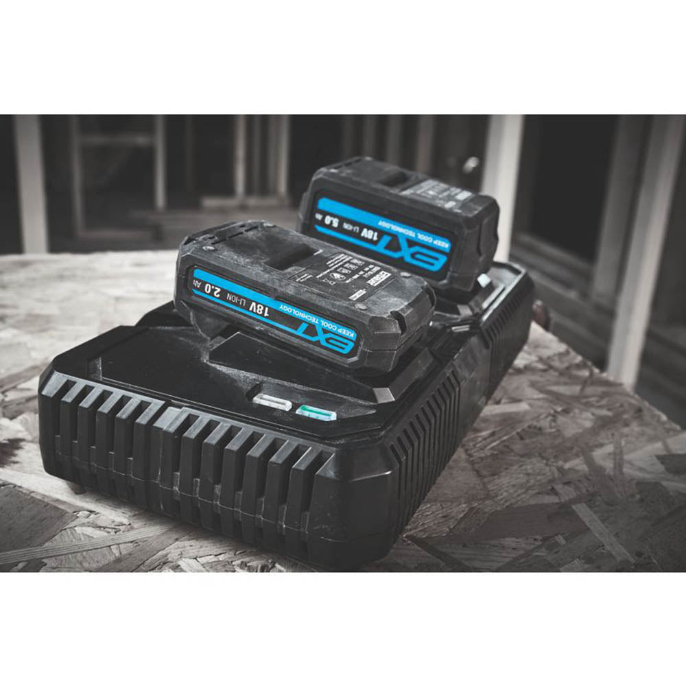 Erbauer Battery Charger 18V Li-Ion EMC18-Li EXT 6A Wall Mounted Multi Port - Image 4