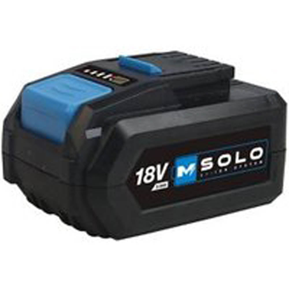 Mac Allister Battery 5Ah Li-Ion 18V MBA18-5Solo Powerful Charge Indicator Black - Image 2