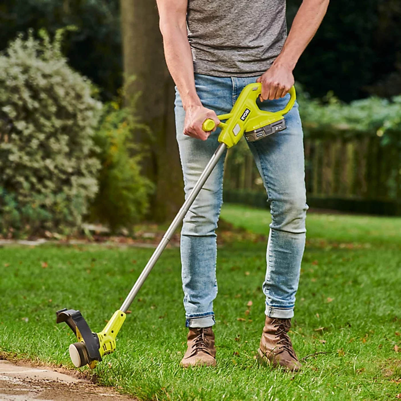 Ryobi One+ Grass Trimmer Cordless RY18LT23A-120 Compact 18V Body Only - Image 2