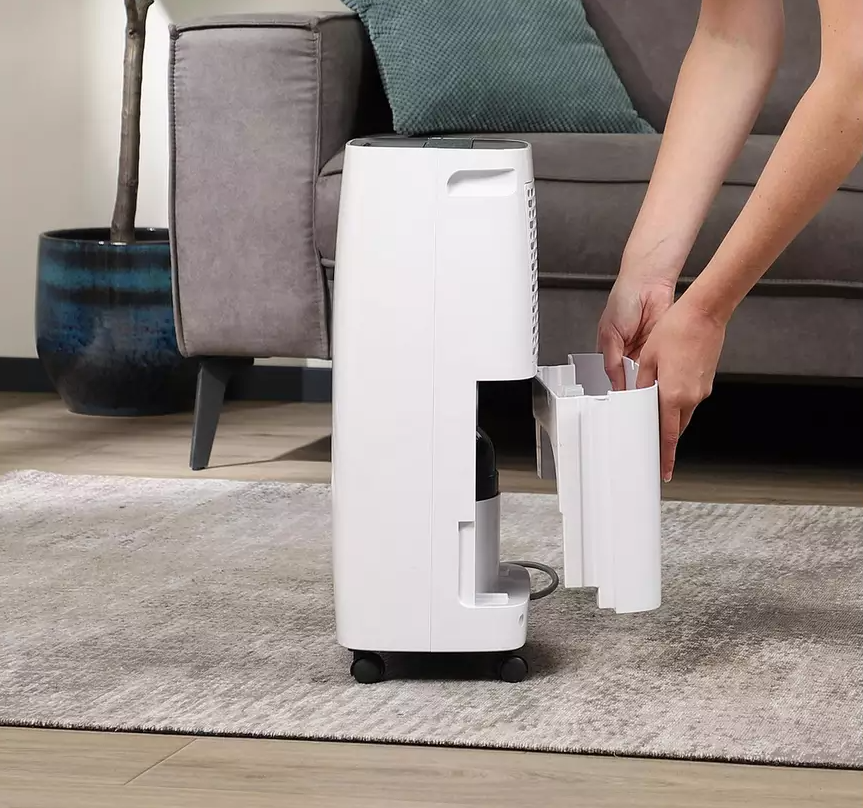 Princess 368010 Dehumidifier Portable Wheeled Digital LED Display 2.5L No Hose - Image 1