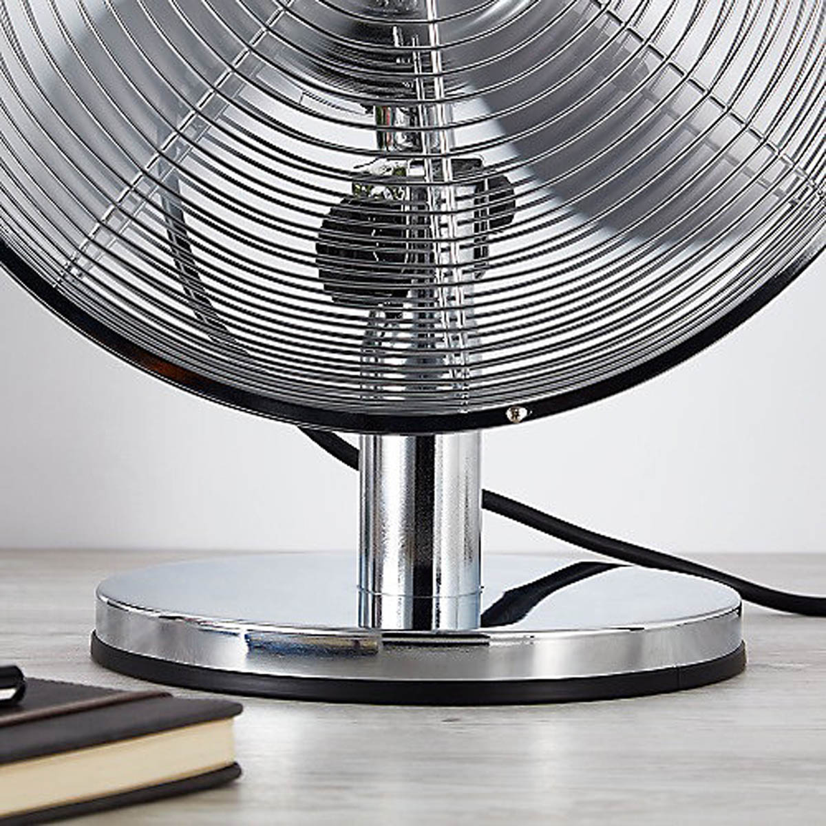 Tower Desk Fan T605000 Metal 3 Speed Oscillating Portable Office Home Indoor - Image 6