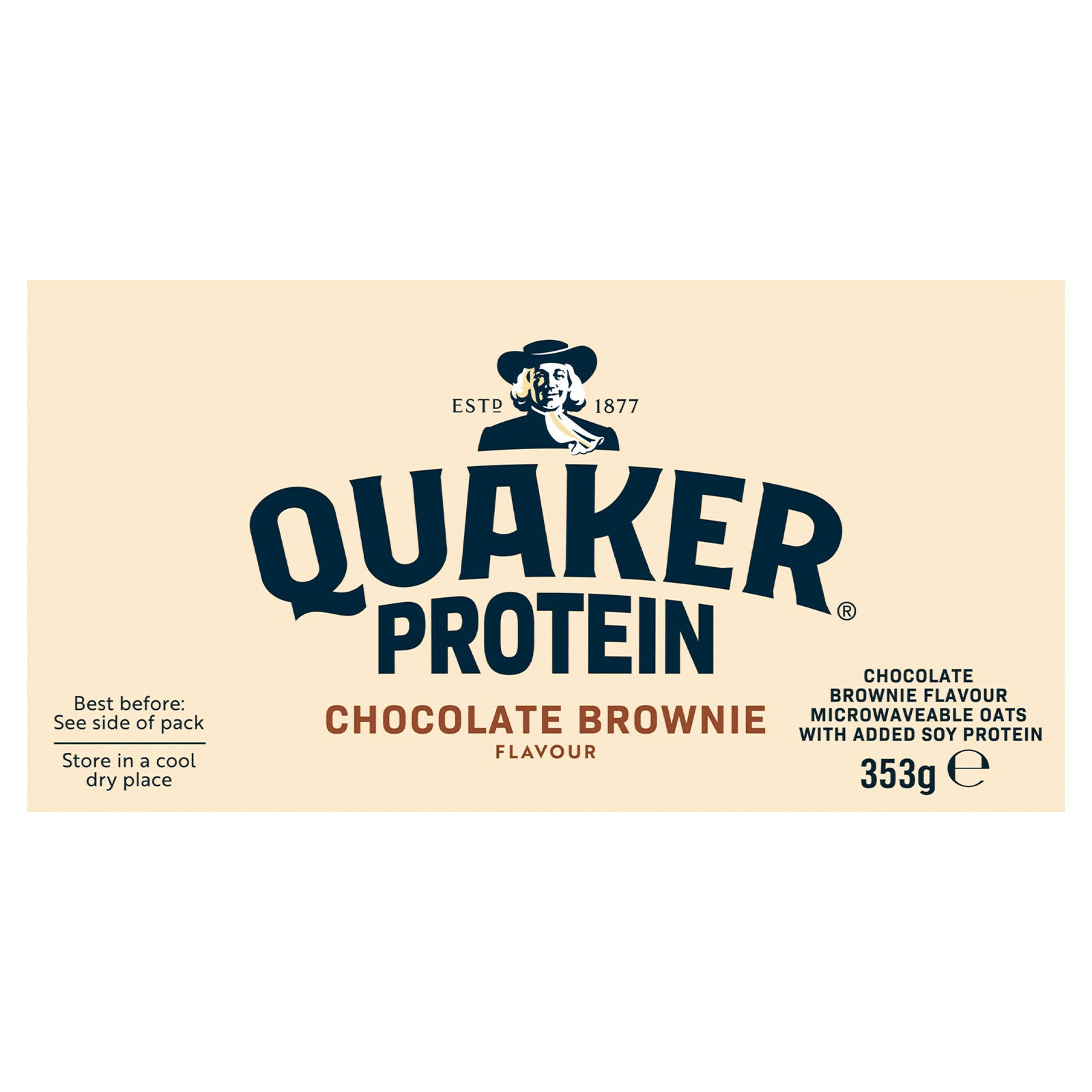 Quaker Oats High Protein Chocolate Brownie Porridge Sachets 48 x 44g - Image 4