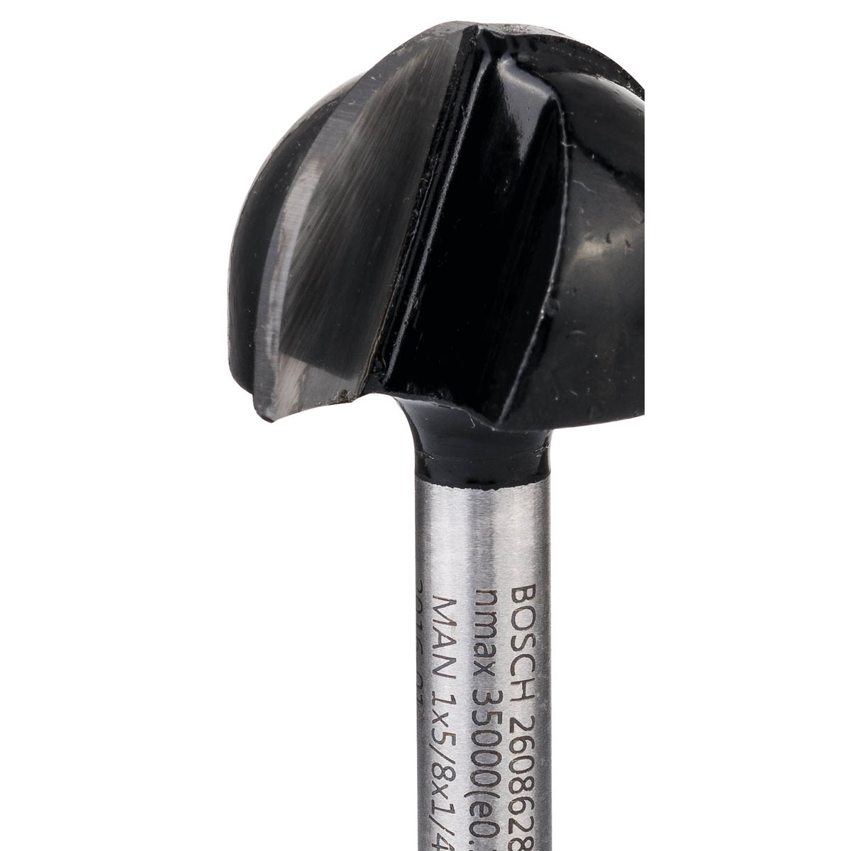 Bosch Core Box Router Bit With 1/4" Shank Woodworking Round Nose 15.9x25.4mm - Image 2