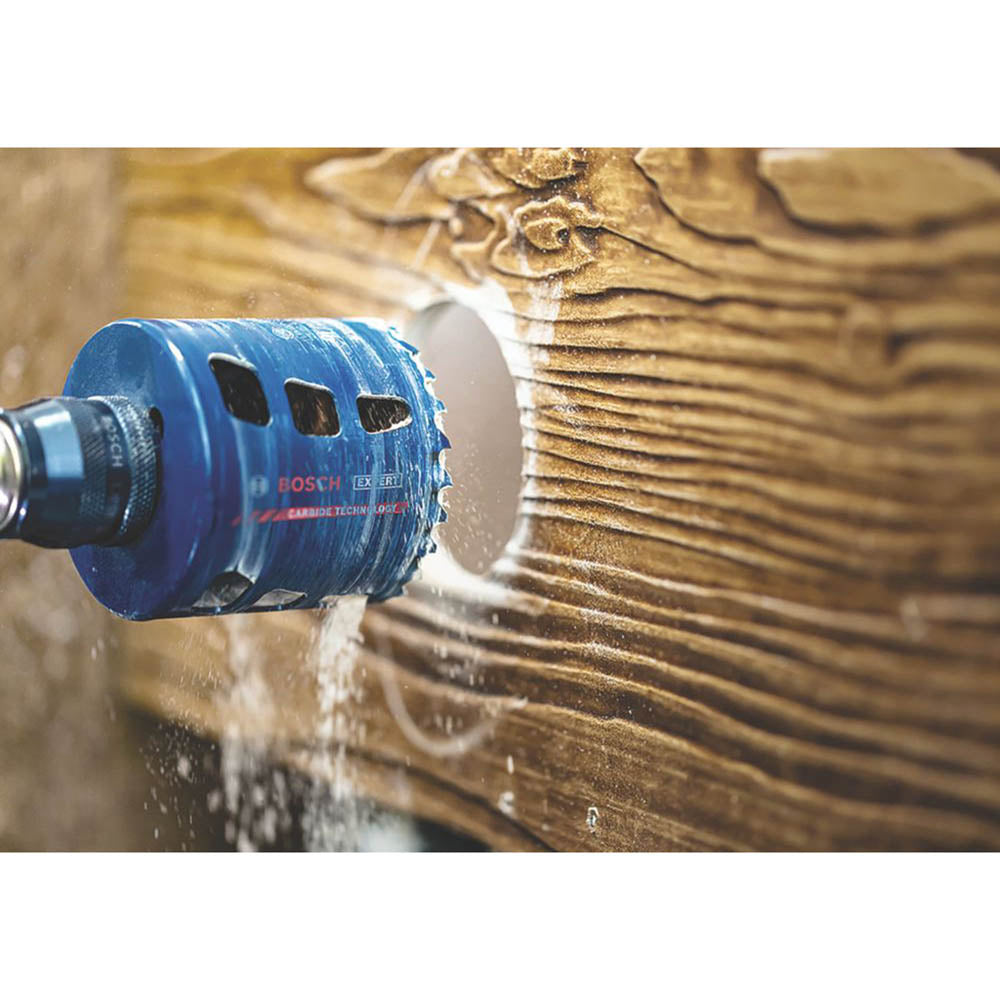 Bosch Holesaw Expert Heavy Duty Drill Bit Metal Wood Plastic 105x 60mm - Image 3