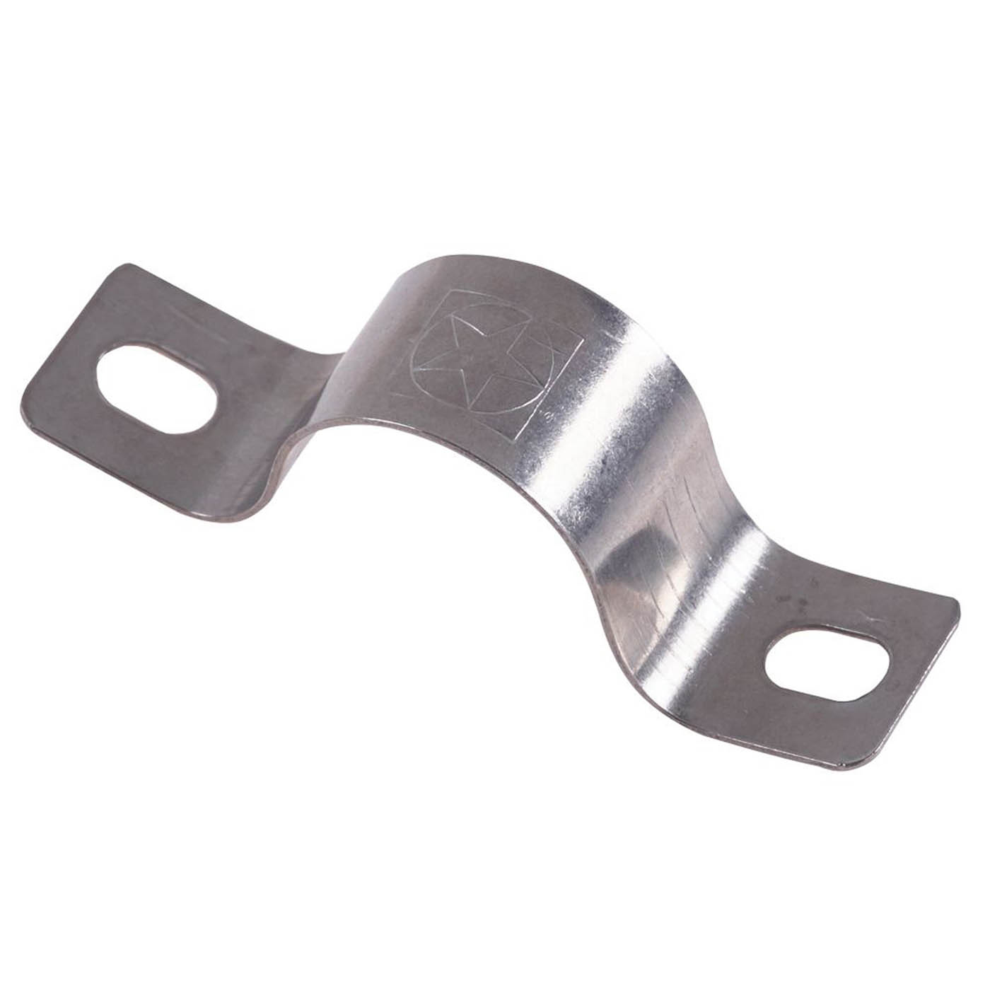 Schneider Electric Stainless Steel Conduit Saddles 25mm 100 Pack - Image 1