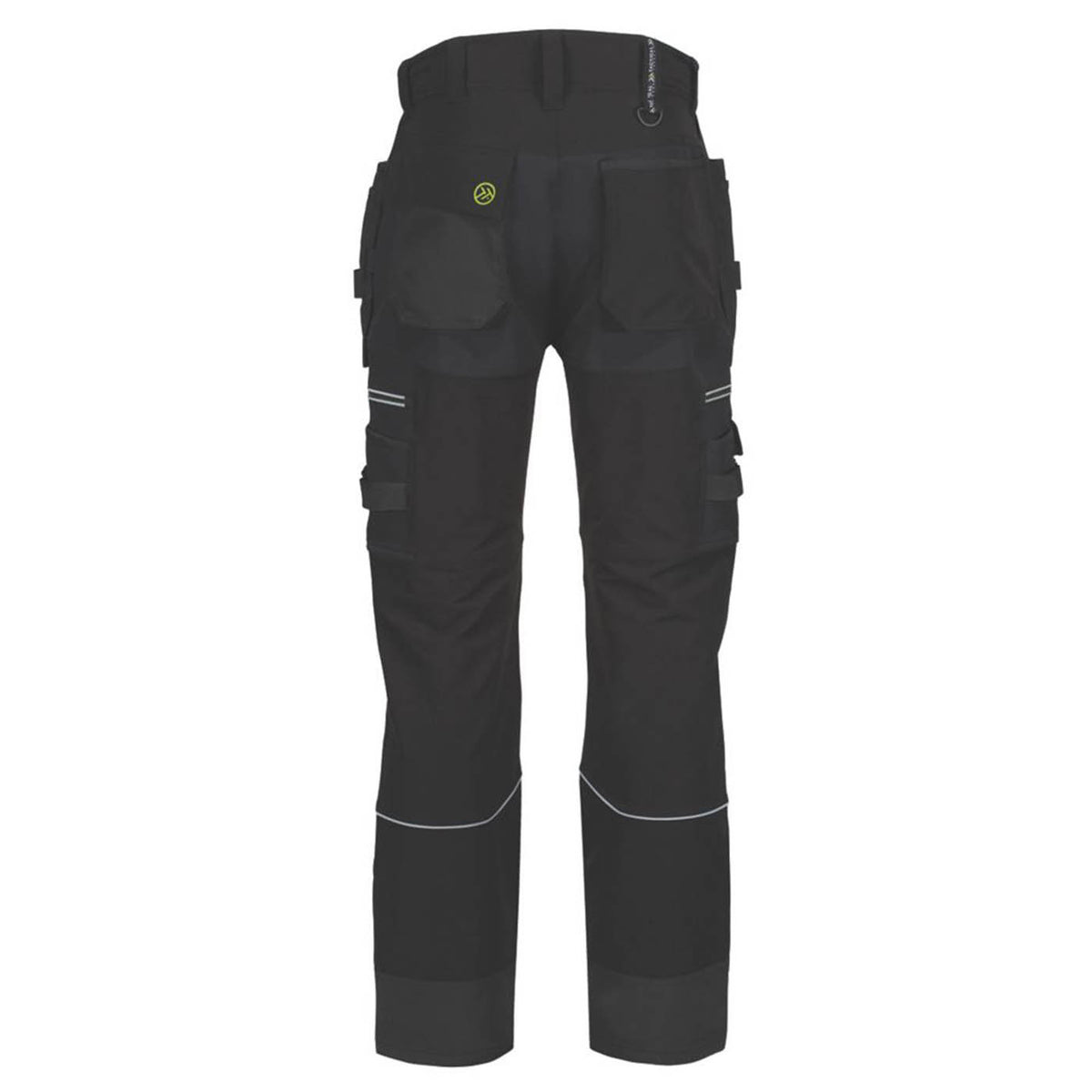 Regatta Work Trousers Classic Fit Black Stretch Multi Pockets Cargo 46W 31L - Image 2