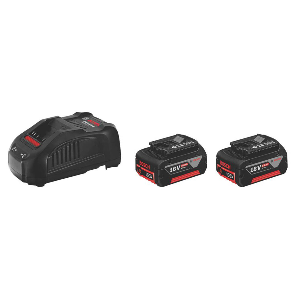 Bosch 1600A00B8K 18V 5.0Ah Li-Ion Coolpack Battery & Charger Kit - Image 2