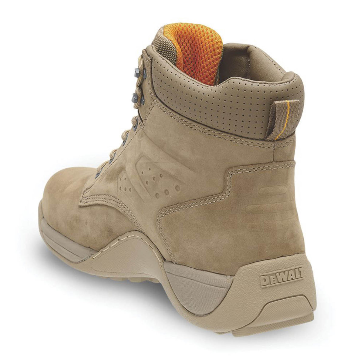 DeWalt Safety Boots Mens Standard Fit Natural Work Shoes Steel Toe Size 6 - Image 5