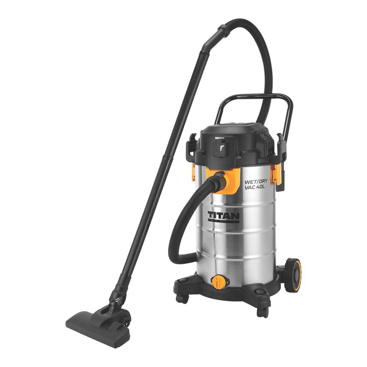 Titan TTB1353VAC 1400W 40Ltr Wet & Dry Vacuum 220-240V - Image 1