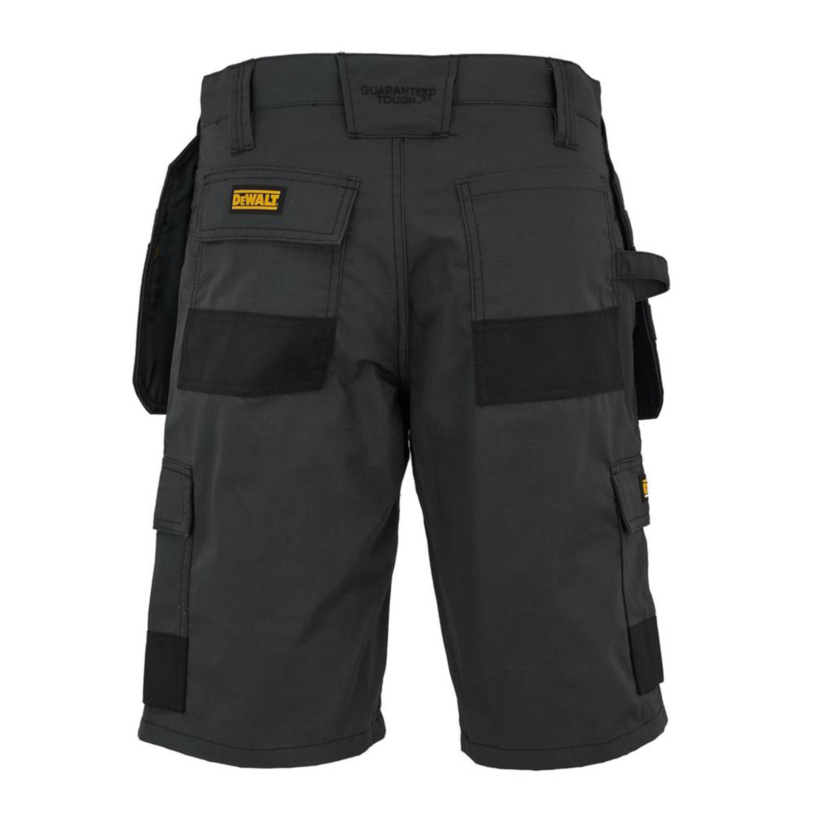 DeWalt Work Shorts Mens Cheverley Grey Stretch Breathable Multi Pockets 38W - Image 5