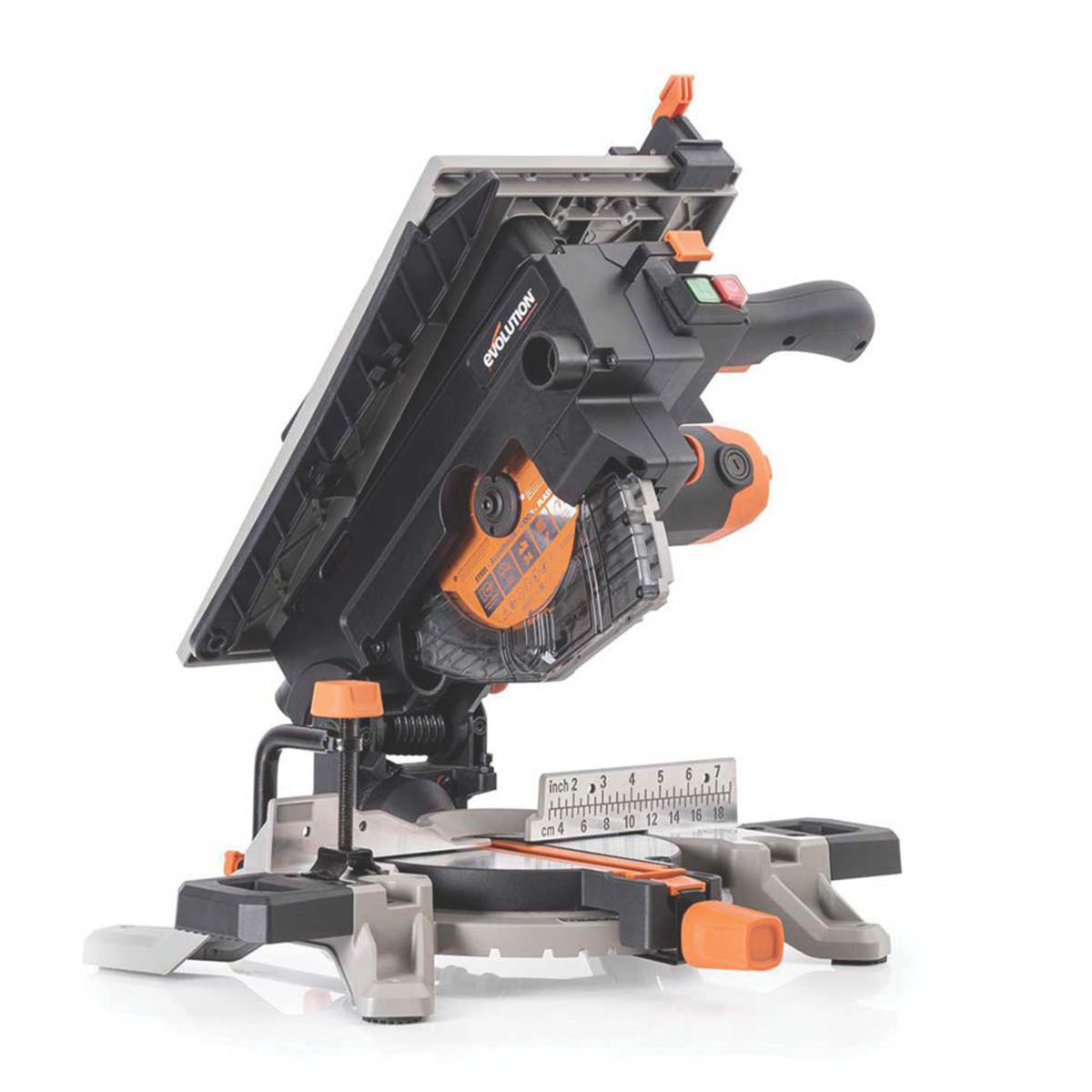 Evolution Table Mitre Saw Electric R210MTSG2 210mm Single Bevel Heavy Duty 1500W - Image 1