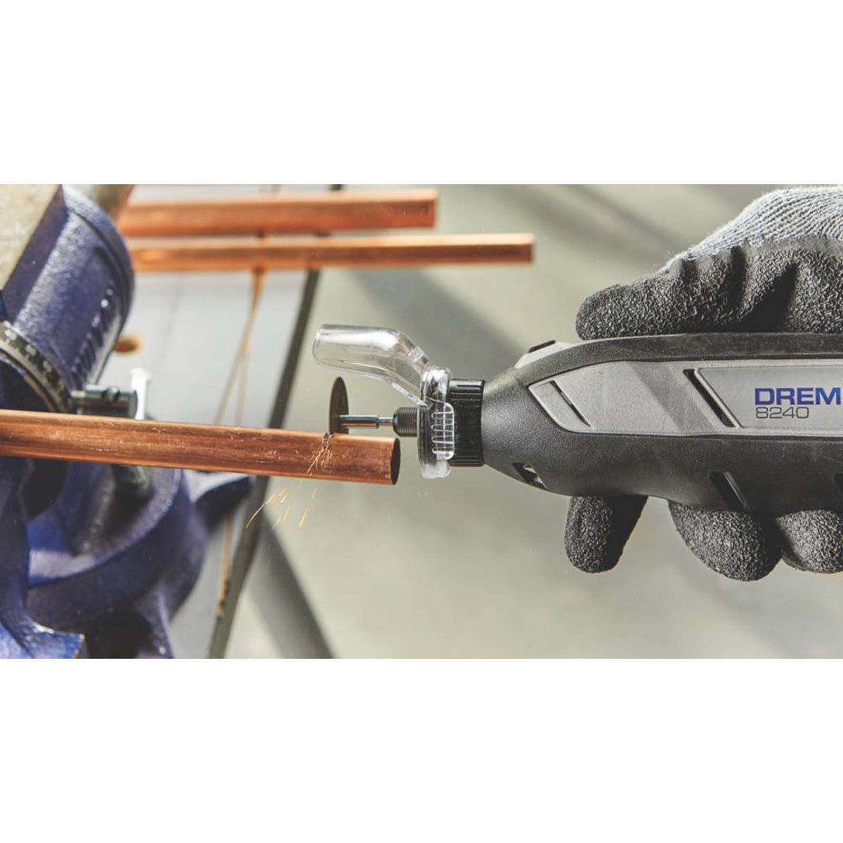 Dremel F0138240JG 12V 1 x 2.0Ah Li-Ion Cordless Multi-Tool with Accessories 46 Piece Set - Image 5
