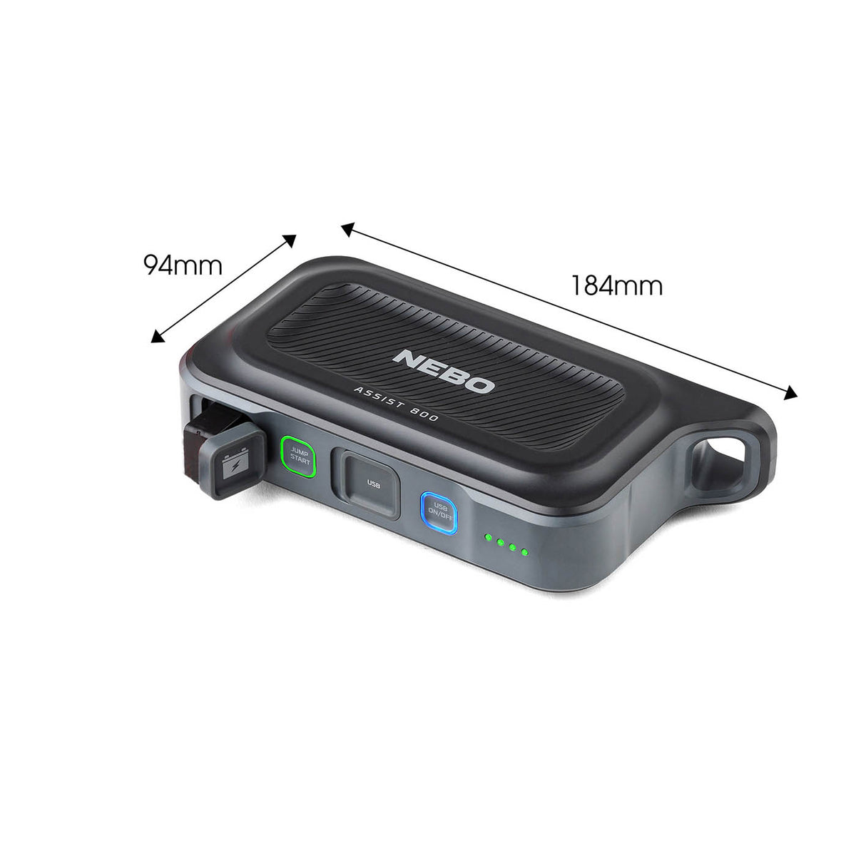 Nebo Jump Start 800A Assist Portable Battery Booster Power Bank Floodlight - Image 3