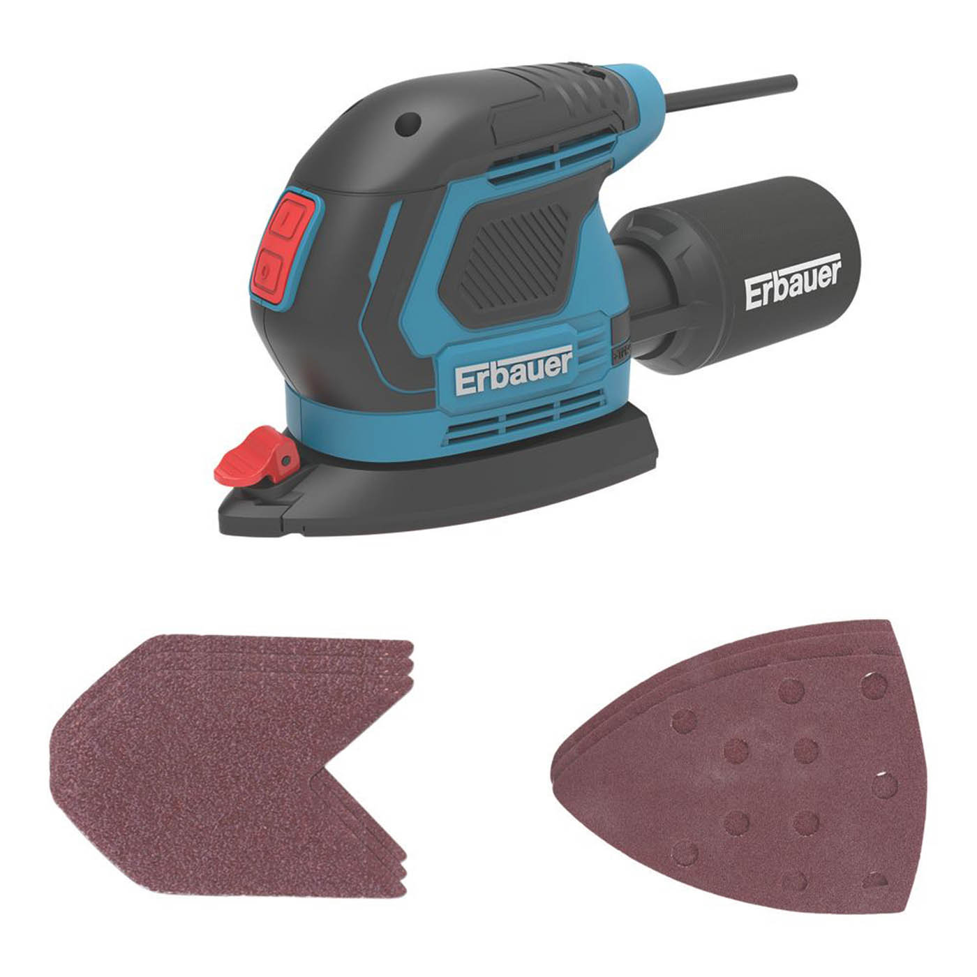 Erbauer Detail Sander Electric ERB1245SDR Compact Heavy Duty Lightweight 160W - Image 1