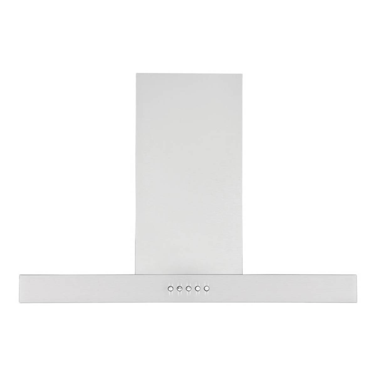 Kitchen Cooker Hood Stainless Steel Height-Adjustable 3 Speed Push Button 600mm - Image 2
