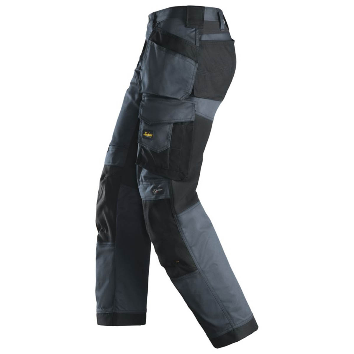 Snickers Work Trousers Mens Relaxed Fit Grey Stretch Multi Pockets 31"W 32"L - Image 4