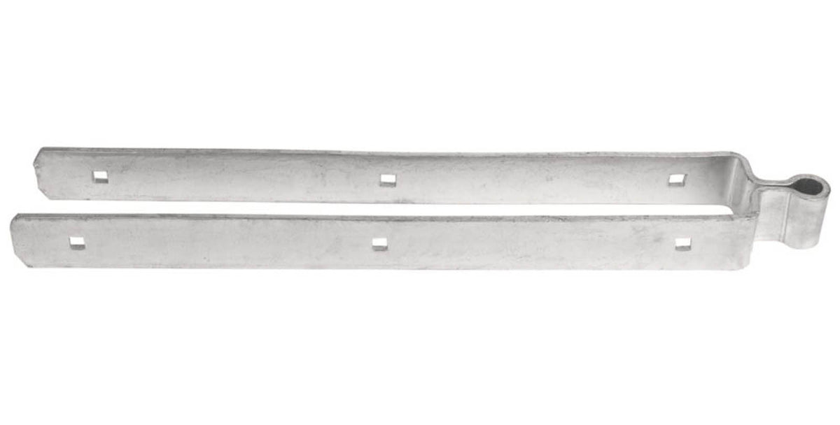 GateMate Adjustable Hinge Set Galvanised Steel Gate Fence Hardware Kit 5 Piece - Image 2