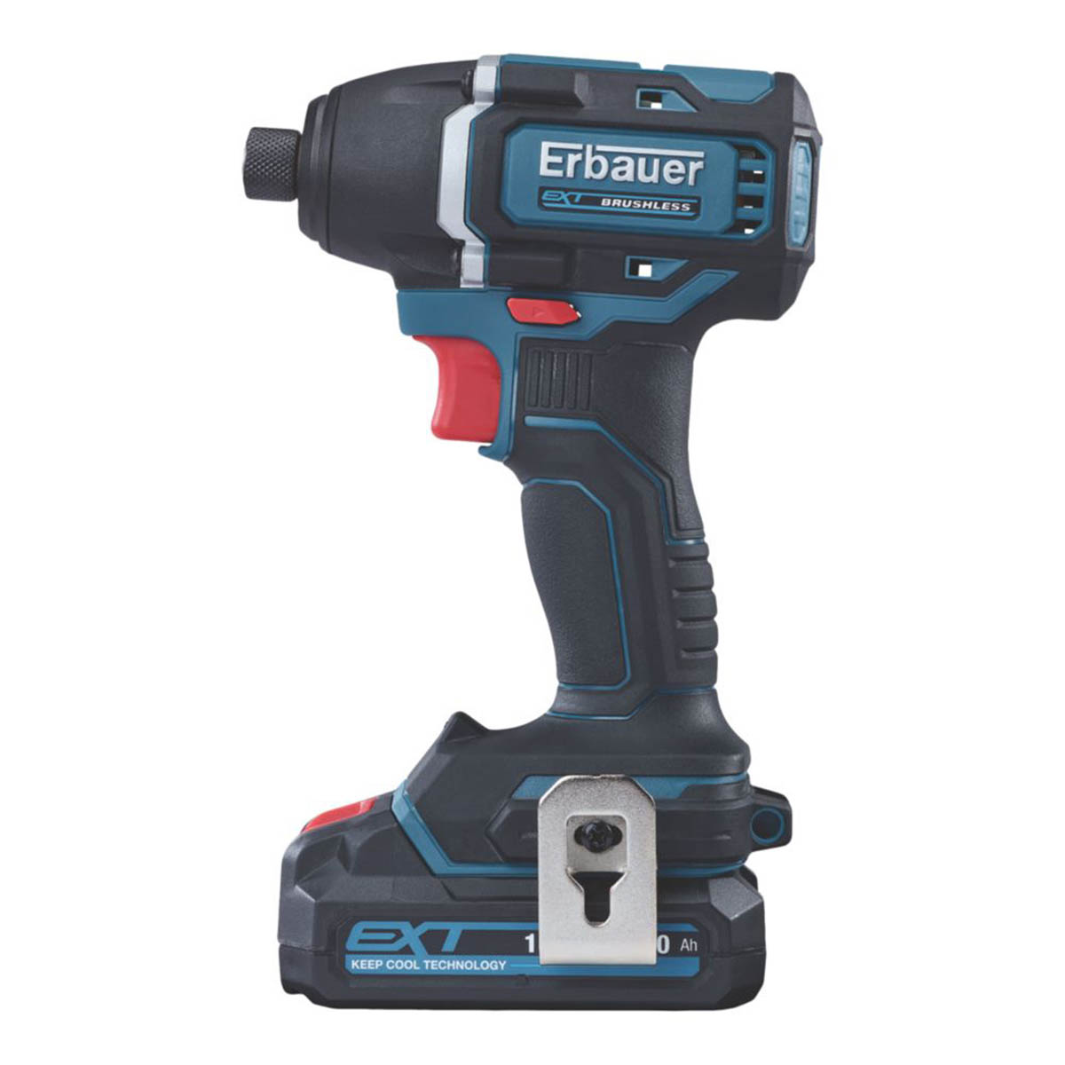 Erbauer Impact Driver EID18-Li Cordless LED Work Light 18V 1 x 2.0Ah Li-Ion EXT - Image 3