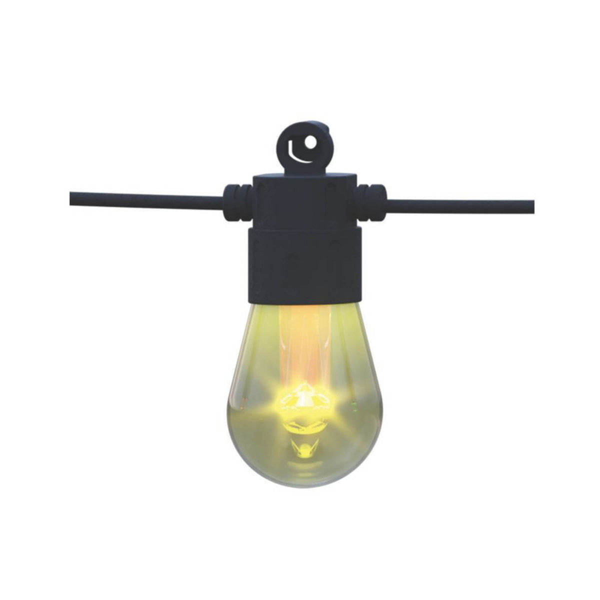 Calex 10m Outdoor LED Colour Changing Festoon Lights 13.9W 50lm - Image 1
