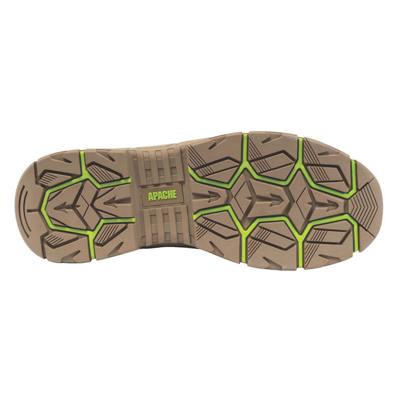 Apache Safety Boots Mens Standard Fit Brown Waterproof Shoes Steel Toe Size 13 - Image 5