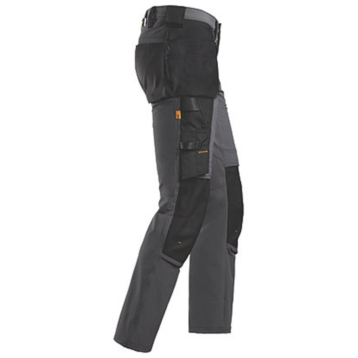 Snickers Work Trousers Mens Slim Fit Black Splashproof Multi Pockets 30W 30L - Image 4