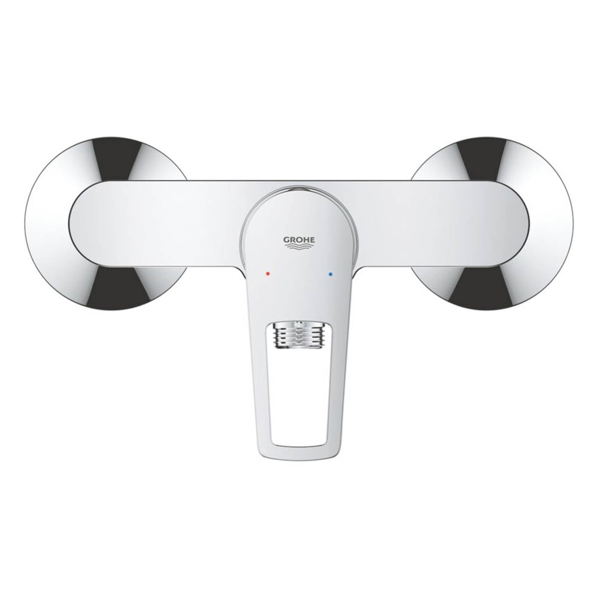 Grohe Shower Mixer Valve Exposed Chrome Single Lever Brass Modern Bathroom - Image 2