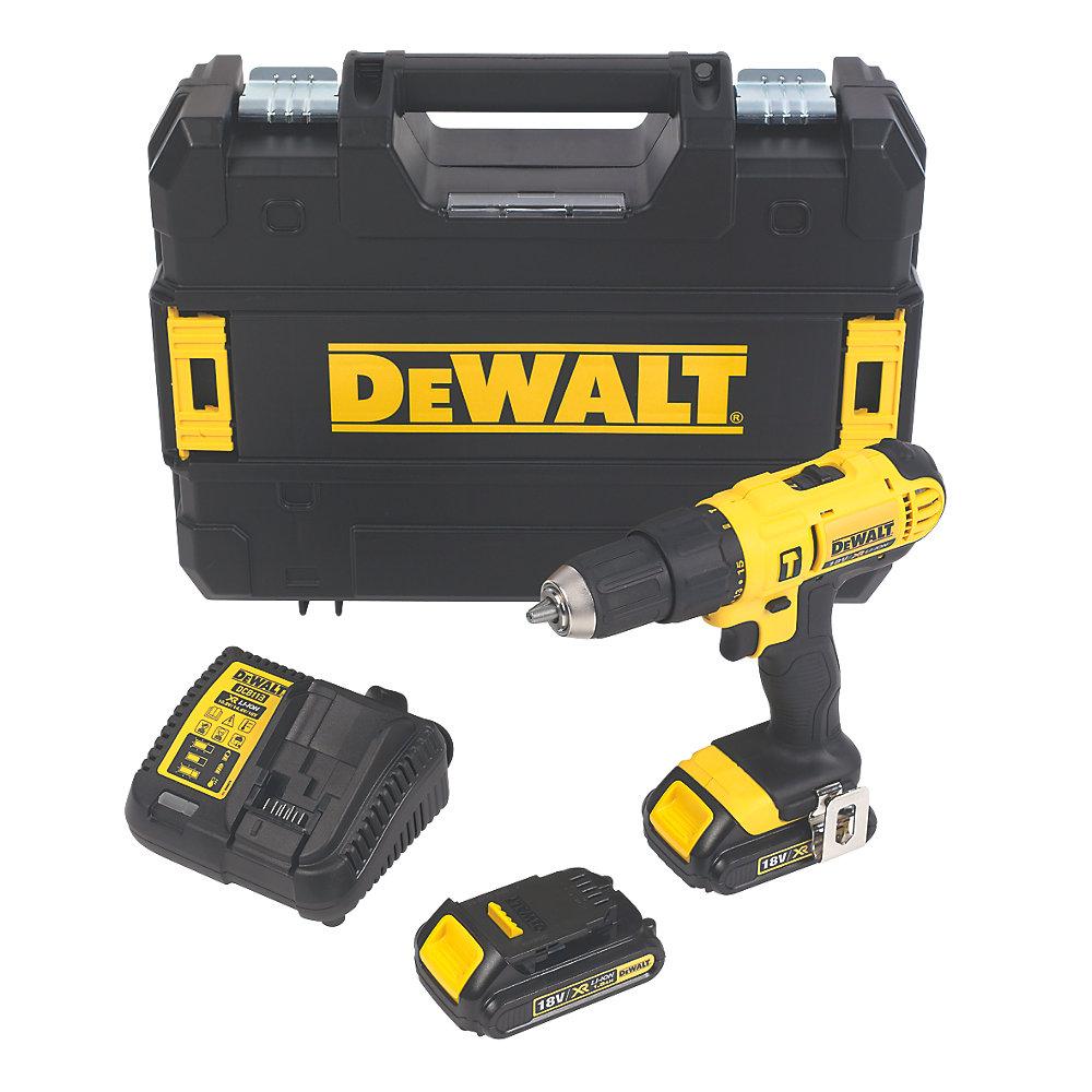 DeWalt Combi Drill Cordless DCD776S2T-GB Keyless Chuck 18V 2 x 1.5Ah Batteries - Image 4