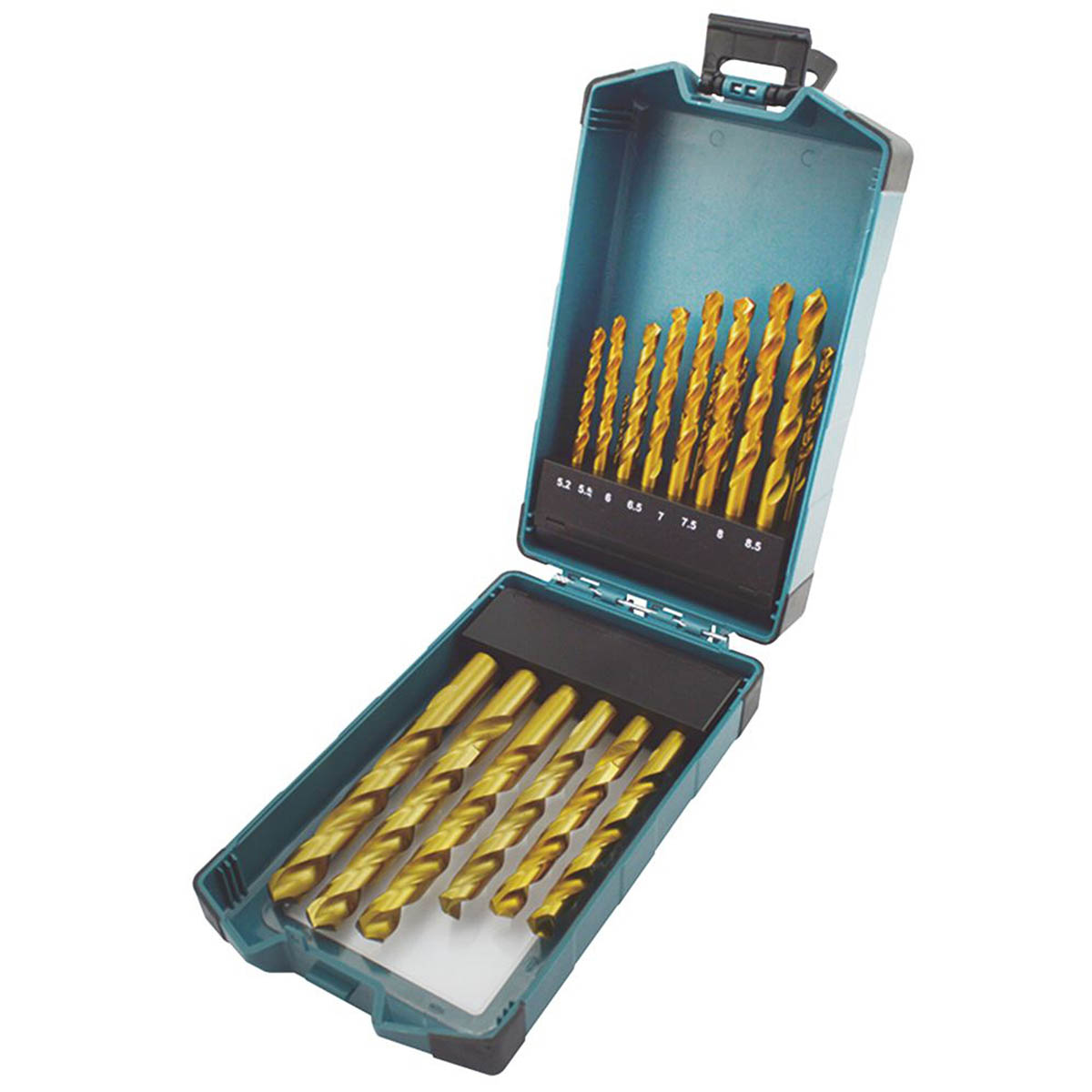 Erbauer Drill Bits HSS Straight Shank High Speed Steel Tip For Metal Set Of 25 - Image 2
