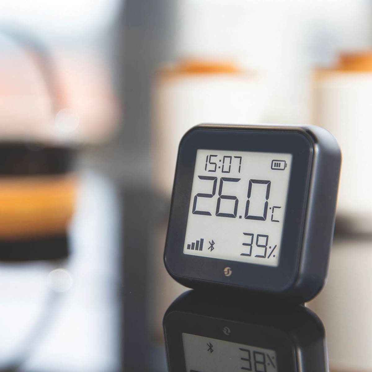 Shelly Smart Room Thermostat Wireless Matt Black Digital Display Wall Mounted - Image 3