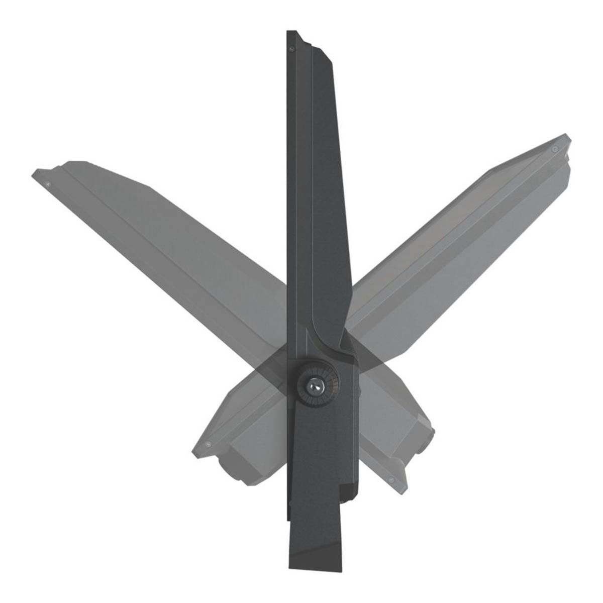 LED Floodlight With Photocell Black IP65 Outdoor Security Garden Light 300W - Image 6