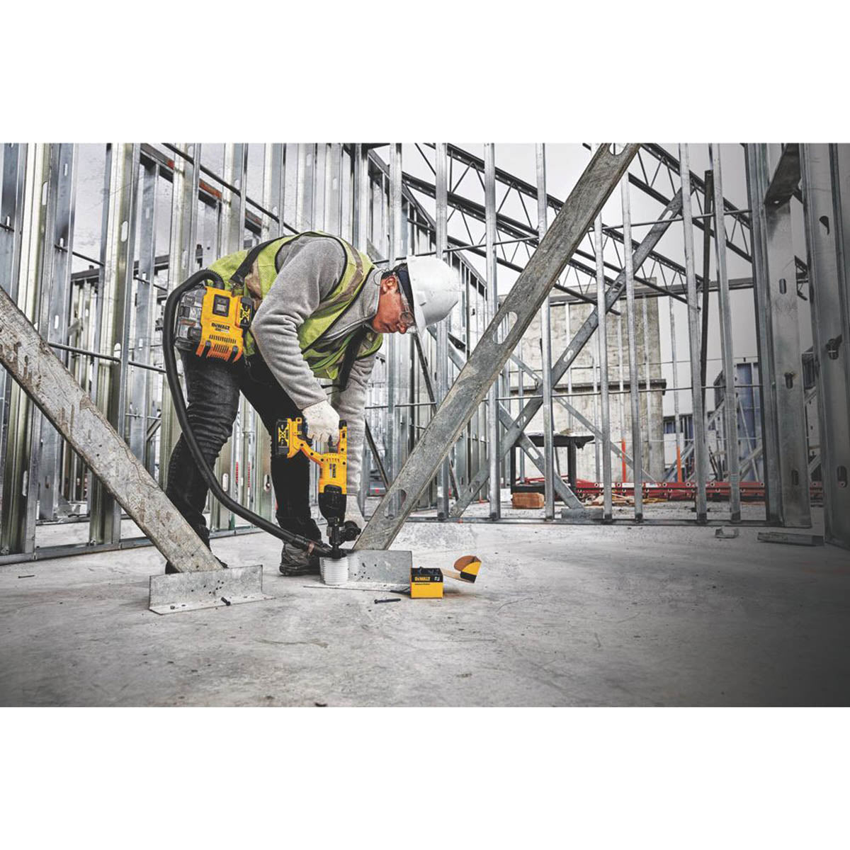 DeWalt Dust Extractor Cordless 18V DWH161N-XJ Brushless Hepa Universal Body Only - Image 6