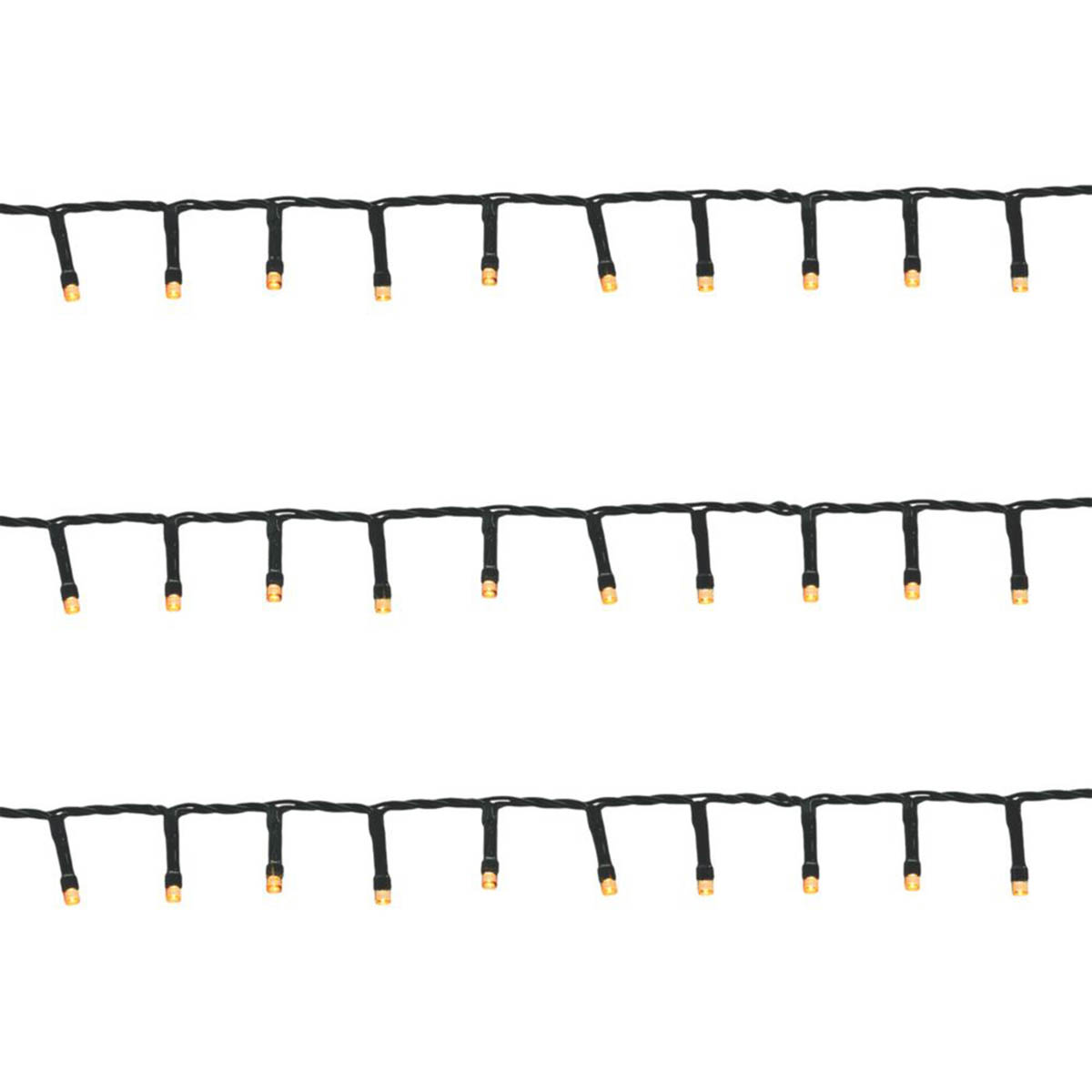 LED String Christmas Lights 1500 Warm White Timer IP44 Indoor Home L45m - Image 2