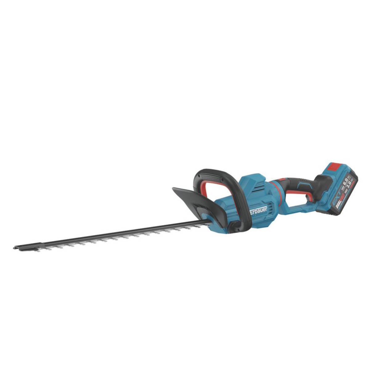 Erbauer Hedge Trimmer Cordless ERI1024GHT 55cm 18/36V 1 x 3.0/6.0Ah Li-Ion EXT - Image 1