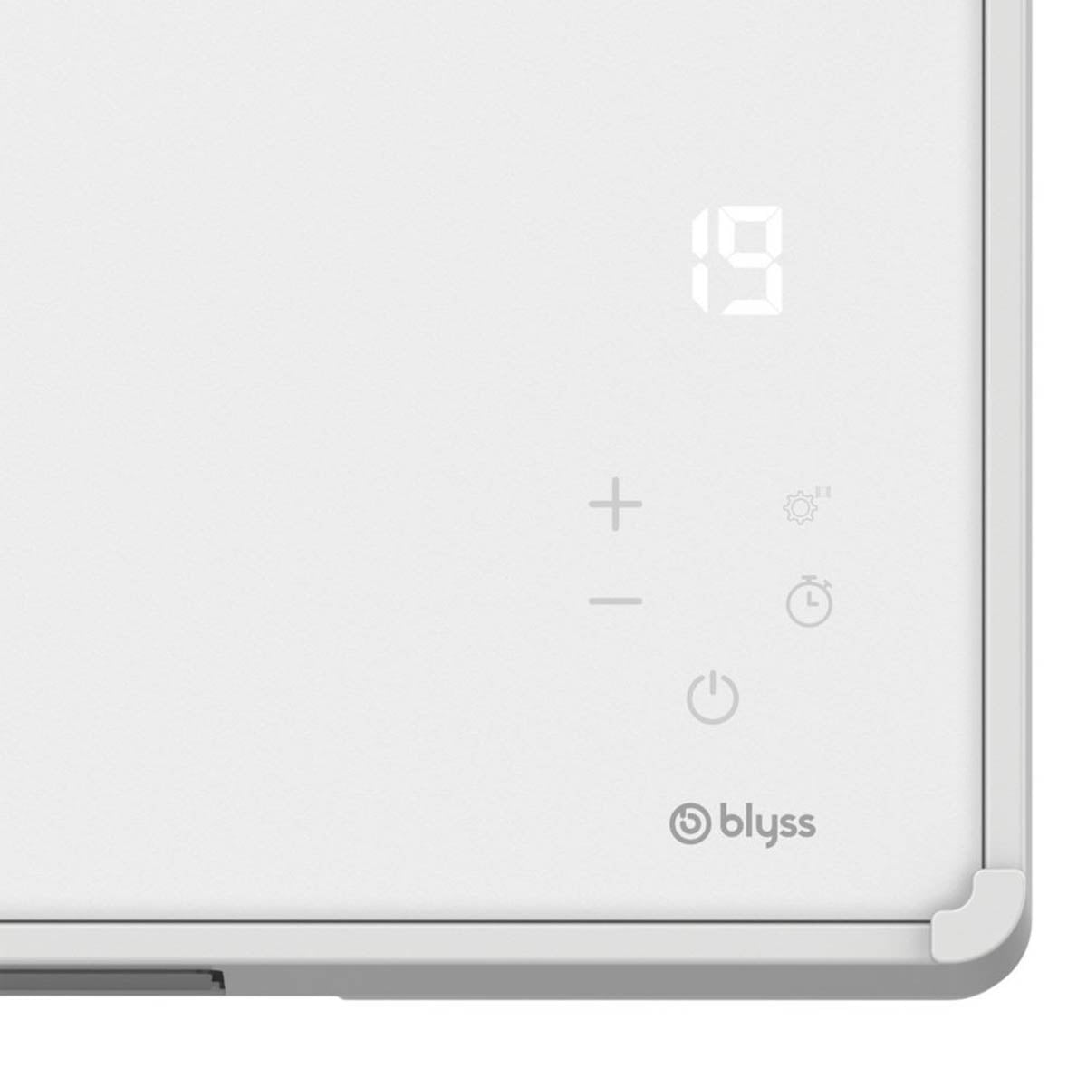 Blyss Heater Electric Wall-Mounted White LED Display Oscillation BL PTCM 2000W - Image 2