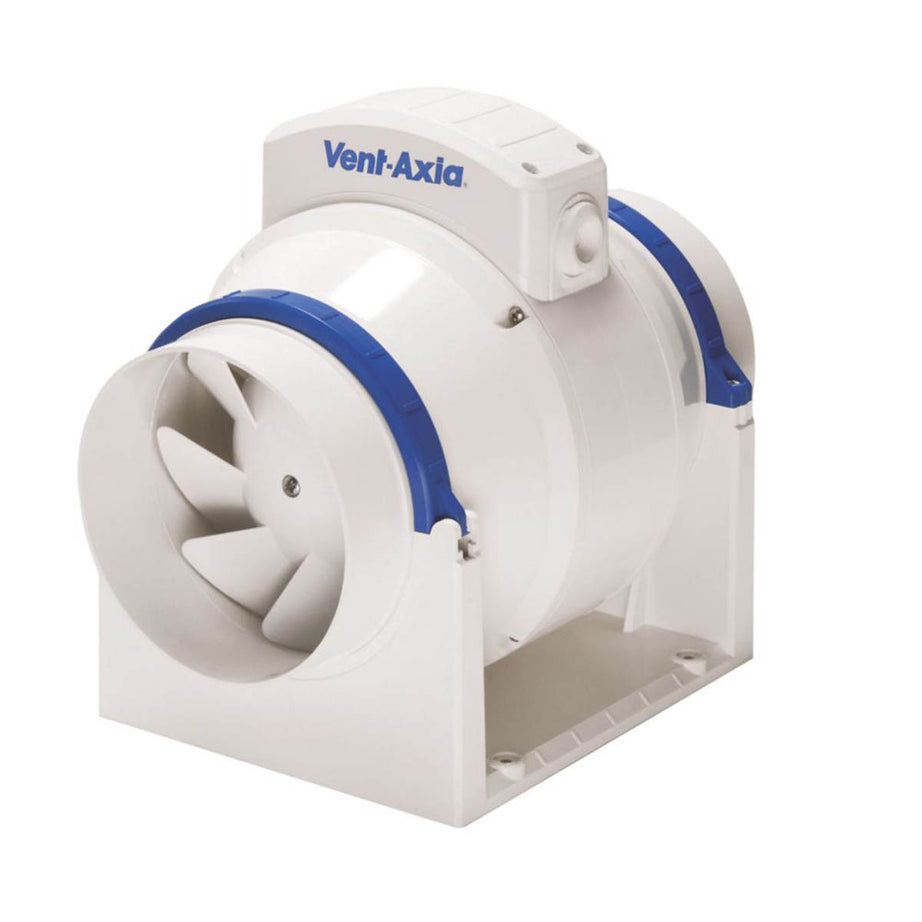 Vent-Axia Extractor Fan Axial Inline 17105020 3 Speed Adjustable Timer 122mm - Image 1