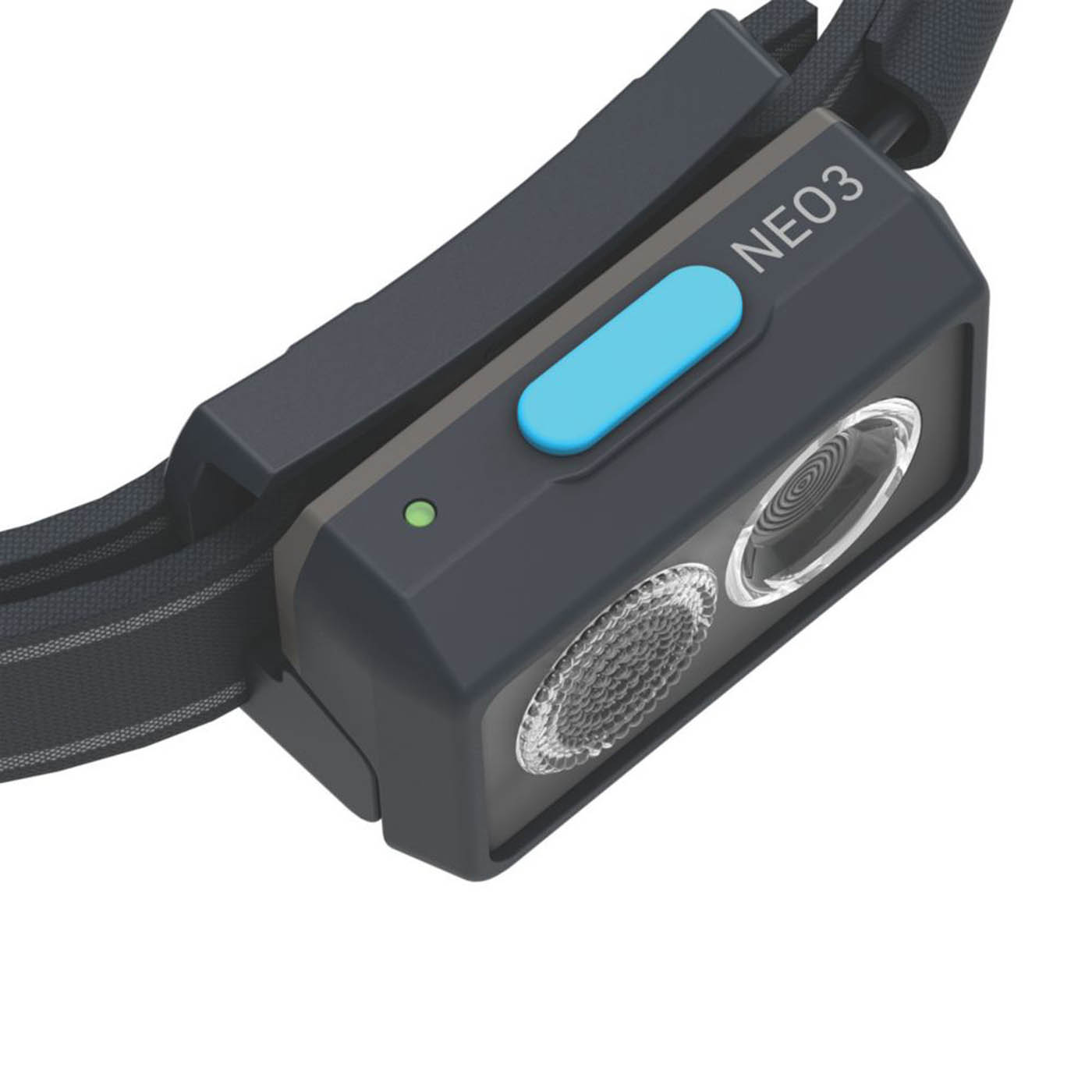 LEDlenser Head Torch LED Rechargeable Blue Water Impact Resistant 400lm - Image 5