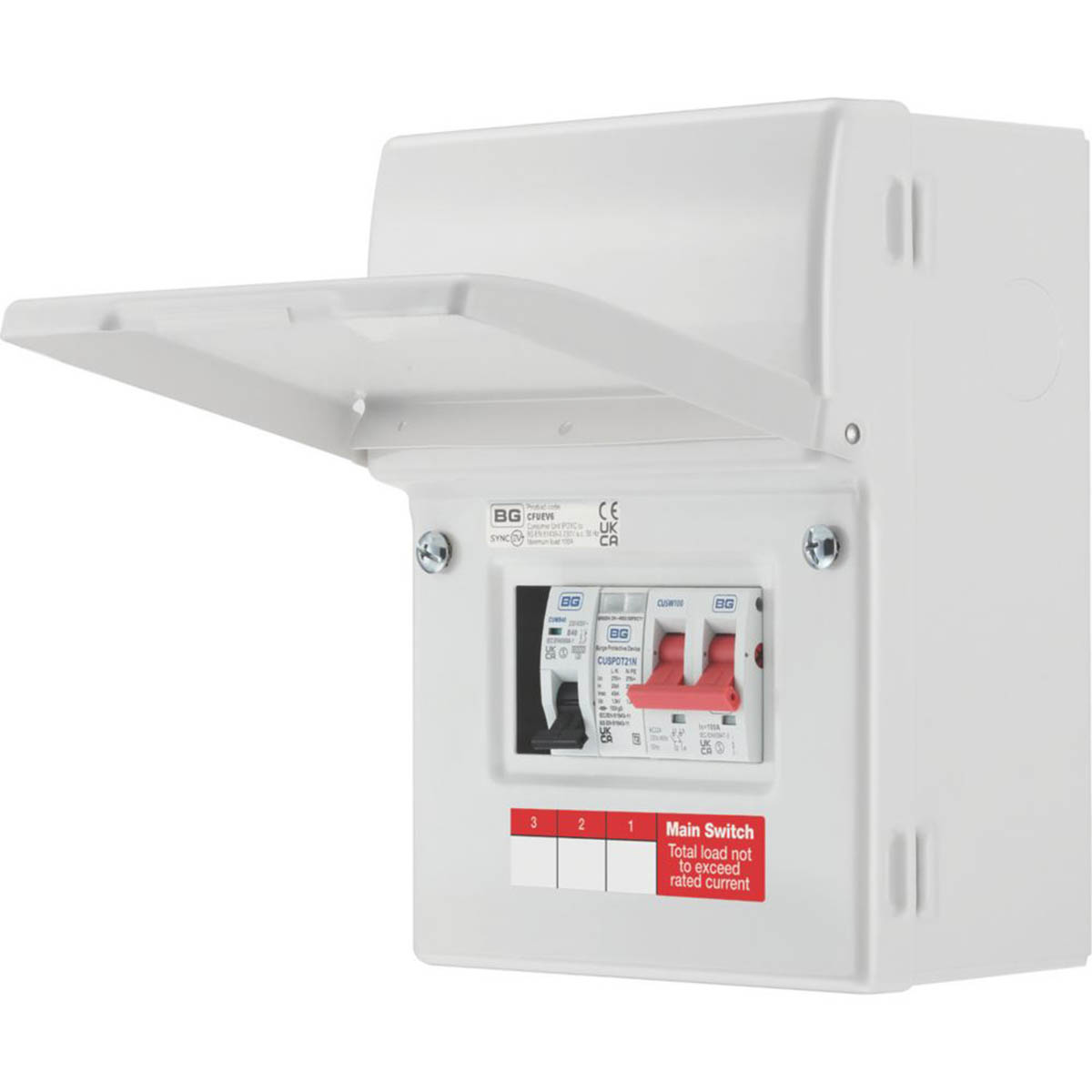 British General Consumer Unit SPD 5 Module 5 Way Part Populated High Integrity - Image 1