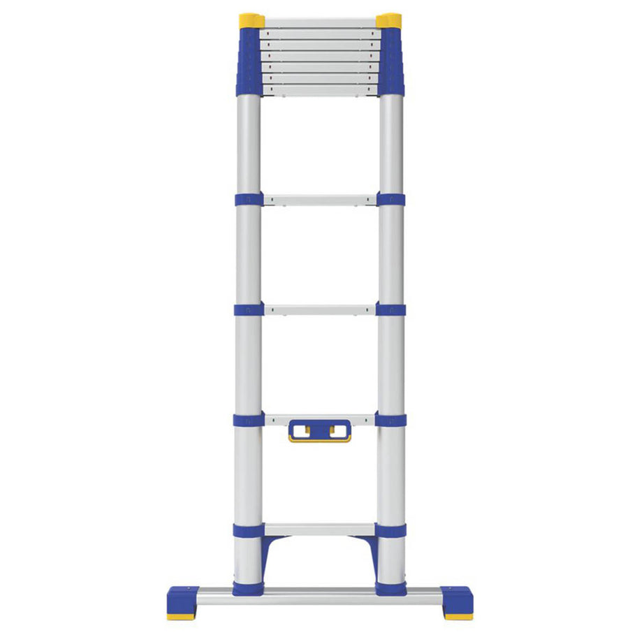 Werner Telescopic Ladder Compact Non-Slip Feet Aluminium Soft Close 3.2m - Image 3