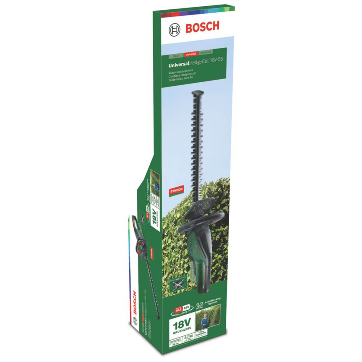 Bosch Hedge Trimmer Universal Cordless 55cm 18V Li-Ion Power for All Body Only - Image 6
