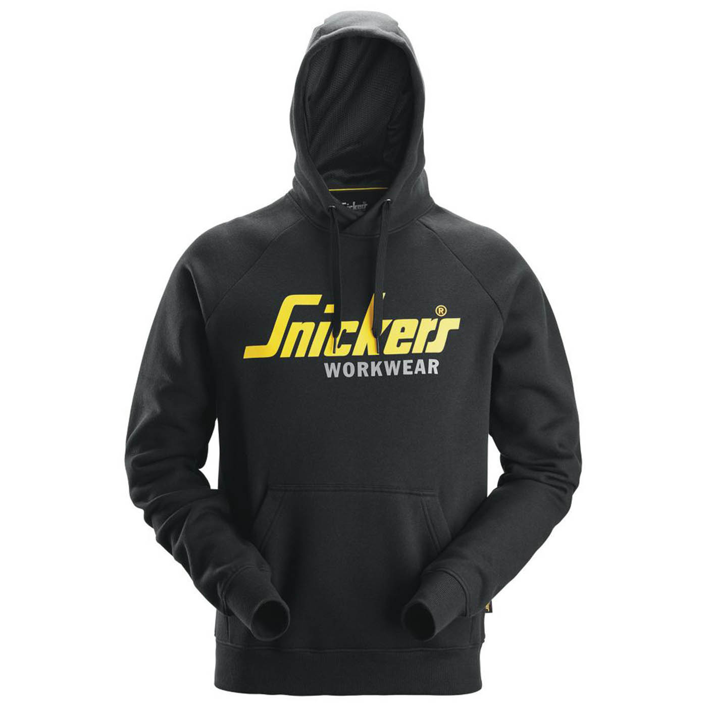 Snickers 2899 - Classic Logo Hoodie Black Large 43" Chest - Image 1