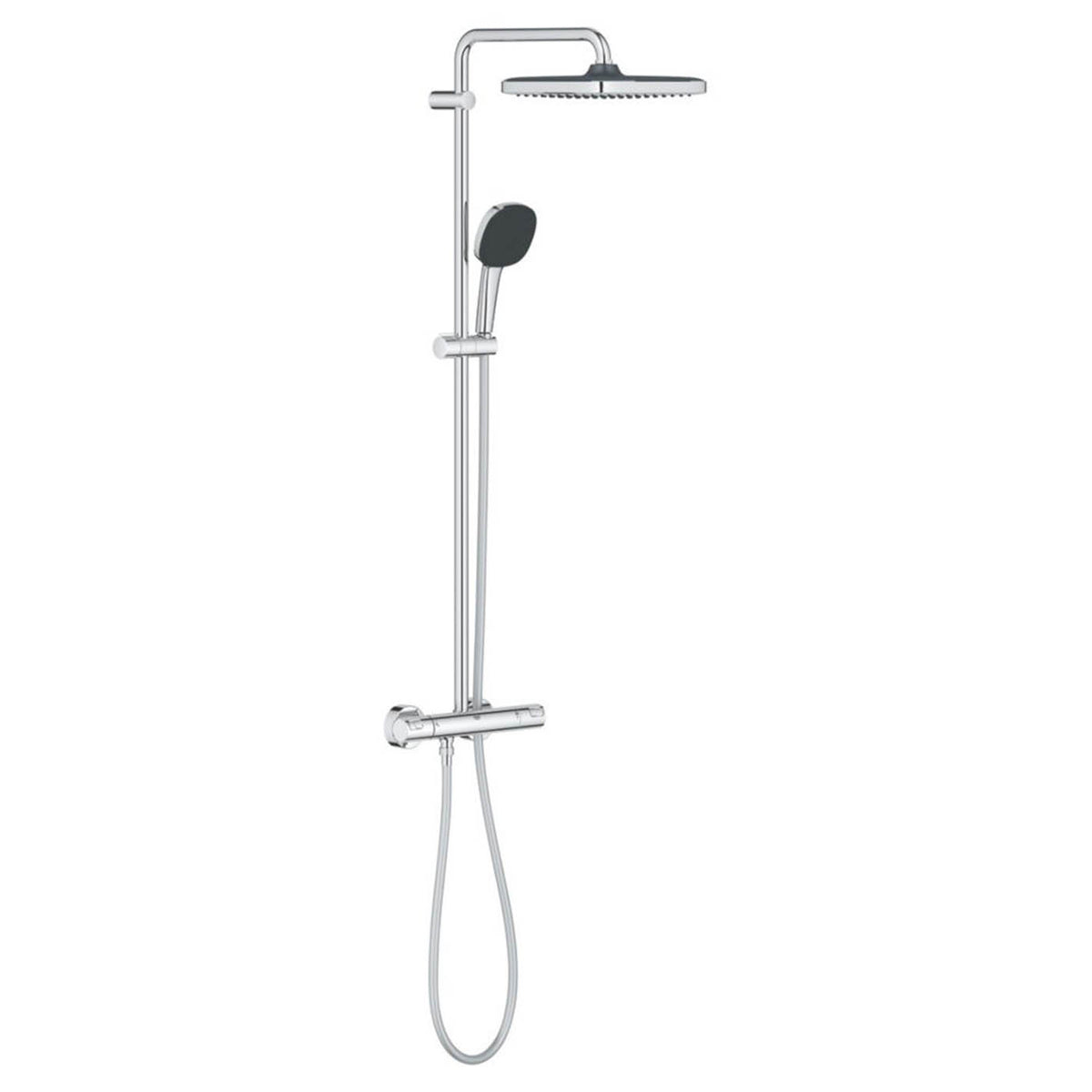 Grohe Thermostatic Mixer Shower System Vitalio Comfort 250 HP Rear-Fed Exposed - Image 1