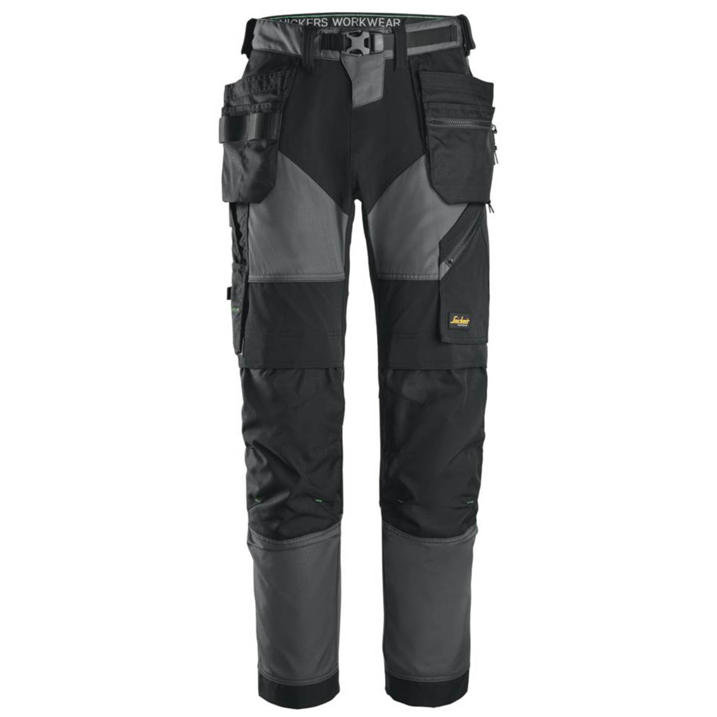 Snickers 6902 Stretch Work Trousers Steel Grey 44" W 32" L - Image 1