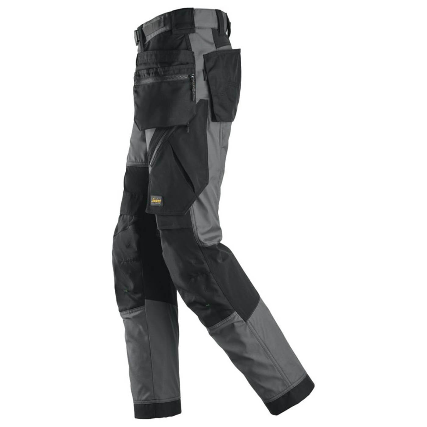 Snickers 6902 Stretch Work Trousers Steel Grey 44" W 32" L - Image 5