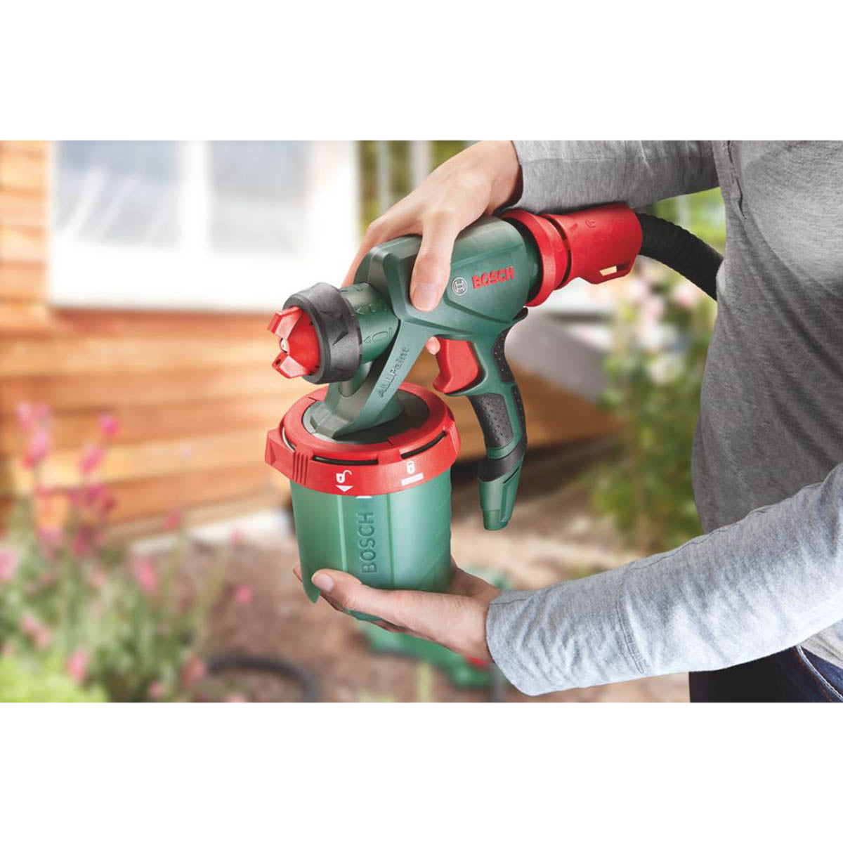 Bosch Spray System Electric PFS 3000-2 Indoor Outdoor 1L Hand Held Sprayer 650W - Image 3