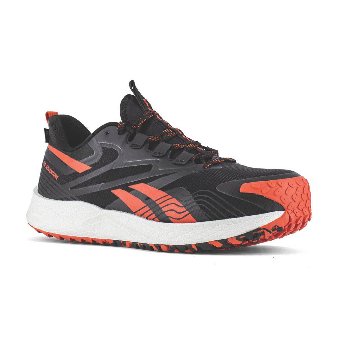 Reebok FE4 Adventure Size 10 Black / Orange Water-Resistant Safety Trainers - Image 1