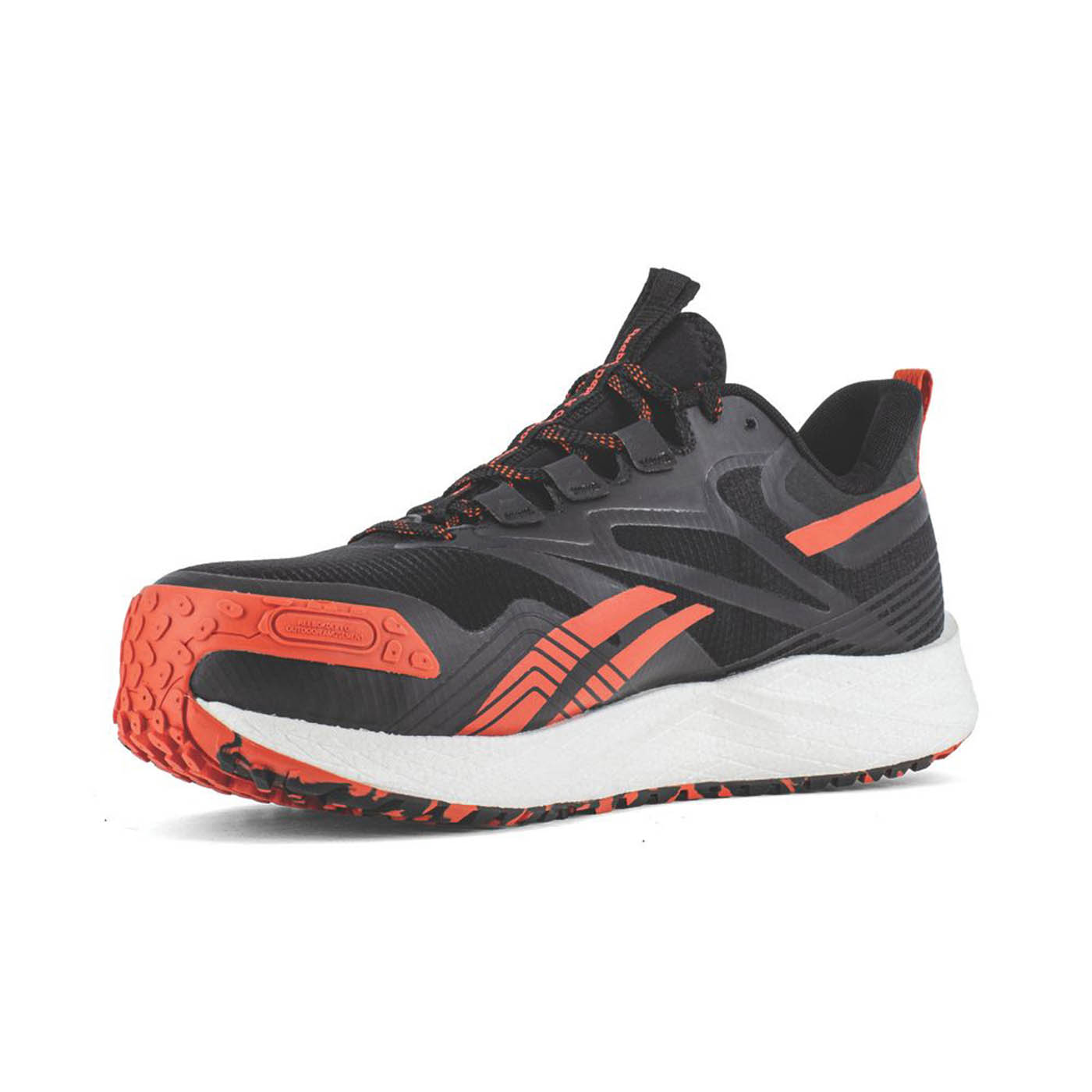 Reebok FE4 Adventure Size 10 Black / Orange Water-Resistant Safety Trainers - Image 5